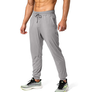 OEM Best-seller Pantalon de fitness respirant avec impression de logo personnalisé pour homme Pantalon de fitness gym en coton pour homme au prix d'usine - Product Image 1