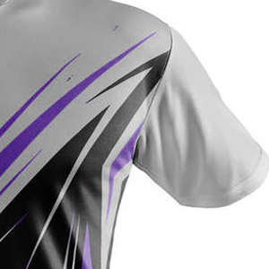 เสื้อยืดผู้ชายลายดอกไม้ ผ้าคอตตอนถัก 100% ระบายอากาศ แห้งเร็ว แขนสั้น พิมพ์ลายแบบซับลิเมชั่นทั้งตัว - Product Image 4