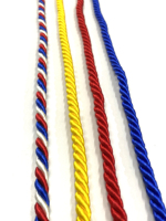 Cordons d'honneur à graduations visqueuses et métalliques - Écologiques, diamètre 10 mm pour chaussures, vêtements, sacs