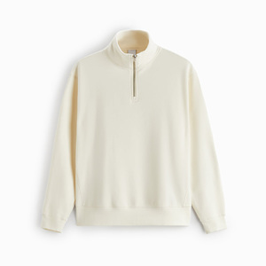 Sudadera Ecológica de Forro Polar con Media Cremallera para Hombre, Nueva Colección 2026, de Alta Calidad, Venta Caliente, Servicio OEM - Product Image 4