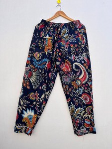 Conjuntos de ropa de noche para mujer con estampado de bloques de calidad de exportación Premium Conjuntos de ropa de salón de lujo disponibles a precios al por mayor OEM - Product Image 3