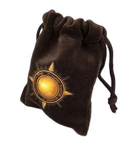 Bolsa de Terciopelo Rojo Vino con Cordón para Monedas, para Recuerdos de Boda, Empaque de Joyería o Regalos - Product Image 1