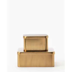 Antiguo diseño premium contenedor de metal cajas de metal de latón uso en el hogar solicitante artículo personalizado forma y tamaño cajas de almacenamiento - Product Image 5