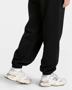 Best Selling Custom Logo Printing <b>Women</b> Oversized Winter Flat Front <b>Joggers</b> Terry <b>Fleece</b> Soft Touch Sweatpants OEM Wholesale - Product Image 5