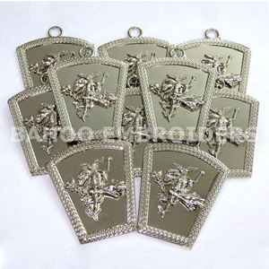 Excelente Maestro Aliado Grados Masónicos Pecho Joya-Chapado en Oro Con Cinta Blanca - Product Image 3