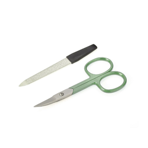 Ciseaux à cuticules professionnels à lame affûtée, en acier inoxydable incurvé, avec trou carré, légers, réutilisables et durables – Prix de gros - Product Image 4