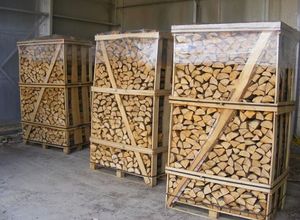 Bois de frêne séché au four propre, bûches de bois de chauffage solides, prêtes à l'emploi, qualité supérieure, fendues carrées, longueur 17 cm, prix économiques, liés à l'énergie - Product Image 2