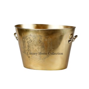 ถังแช่ไวน์อลูมิเนียมขัดเงาถังเก็บไวน์โลหะเคลือบเงาดีไซน์สวย - Product Image 5