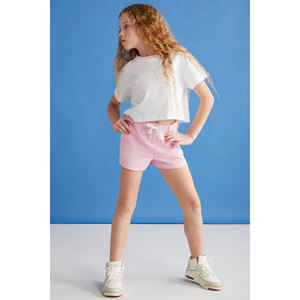 Ensemble short et t-shirt pour filles GRIMELANGE SUZANNE-GRM24048 100% coton, ensemble deux pièces - Product Image 1