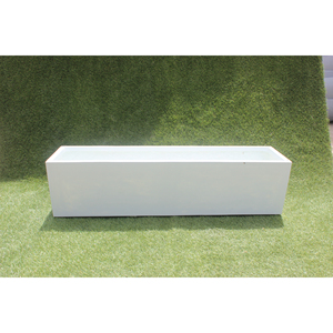 Pots de fleurs en fibre de verre fer phosphate, rectangulaires, pour l'extérieur et l'intérieur, en plastique, pot de fleurs, planteuses, moule en silicone, ornement de jardin - Product Image 5