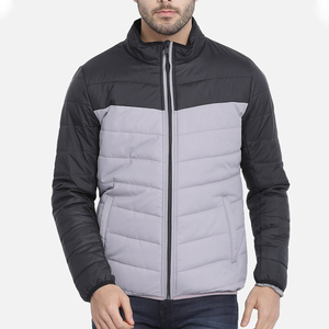 Vente en gros de veste d'hiver de qualité supérieure pour hommes veste personnalisée en peluche de marque coupe-vent veste en duvet d'oie - Product Image 1