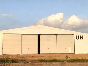 <span class=keywords><strong>Porte</strong></span> de <span class=keywords><strong>hangar</strong></span> coulissante latérale automatique/à télécommande Sunforest, <span class=keywords><strong>porte</strong></span> <span class=keywords><strong>sectionnelle</strong></span> coulissante industrielle robuste - Product Image 1