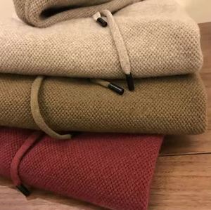 2025 nouvelle mode vêtements technologie coton 52% Polyester 48% sweat à capuche surdimensionné femmes épaule pull plaine sans cordes à capuche - Product Image 3