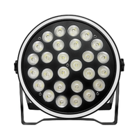Lumière PAR LED P2708R/ P2708R-2 27*8W RGBW, contrôle DMX plat en plastique pour éclairage de scène de fête d'événement