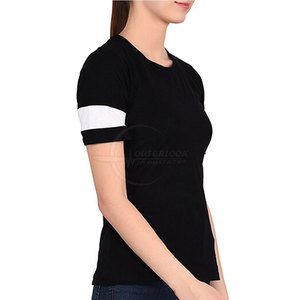 2025 camiseta de mujer de gran tamaño personalizada a la venta precio de fábrica camiseta informal de mujer en talla adulta - Product Image 6