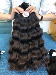 Extensiones de Cabello Virgen Camboyano y Vietnamita de Doble Color, de 8 a 32 Pulgadas, Cabello Liso Remy, Envío Rápido a Moscú - Product Image 2