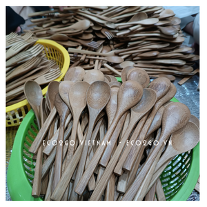 2025!!! ชุดช้อนส้อมไม้ไผ่ชุดช้อนส้อมสำหรับงานเลี้ยงครอบครัวชุดมีดไม้ไผ่คุณภาพดีผลิตในเวียดนาม - Product Image 4