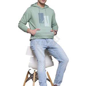 Sweat à capuche à manches longues pour hommes, mode personnalisée, hiver, chaud, pull à capuche pour hommes, service OEM - Product Image 6