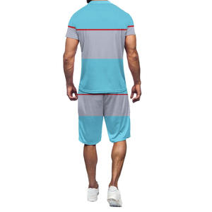 Conjunto de Pantalones Cortos Informales Para Hombre, Conjunto de 2 Piezas con Logotipo Personalizado para Verano - Product Image 6