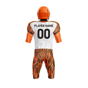 Nouveaux uniformes de Football américain Sports d'équipe Porter un récepteur large Nom personnalisé Kits de Football Gridiron Uniformes de Football - Product Image 2