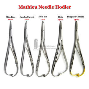 Portaagujas Mathieu de Acero Inoxidable de Calidad Premium, Reutilizable, Manual, para Cirugía General, Venta al por Mayor de Fábrica, con Certificación CE - Product Image 6