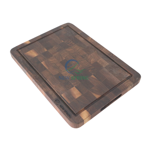 Vente en gros, ensemble de blocs à découper de cuisine en bois de noyer rectangle de 2.0cm d'épaisseur écologique, planche à découper durable pour restaurant - Product Image 3