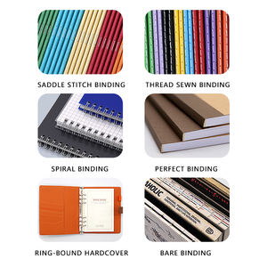 Carnet A5 à spirale avec couverture florale, papier épais 100g, pages quadrillées/grille, logo et impression personnalisés, vente en gros OEM/ODM - Product Image 4