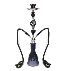 Exclusive Aluminum Alloy <b>Mirror</b> Hookah Shisha Kit High Grade Modern Club <b>Lounge</b> Use Custom Logo Smoking Set Durable - Product Image 2