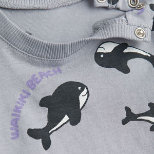 Conjunto de Ropa de Verano al Por Mayor para Niños Camiseta de Algodón de Manga Corta y Shorts para Bebé - Product Image 2