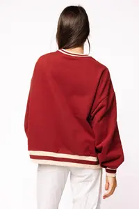 Sweat-shirt ajusté pour femme personnalisé, style unique avec impression de logo personnalisée, design tendance pour adultes, taille, saison hivernale - Product Image 5