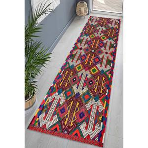 Alfombra con Diseño Azteca, Alfombra Estampada, Decoración Rústica, Turca, de Lujo, Alfombra Suave No Tejida - Product Image 4