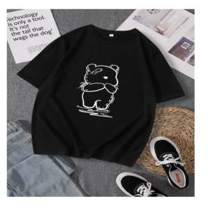 Impression de t-shirts personnalisés avec logo OEM |   T-shirts unisexes personnalisés 100% coton pour les promotions, la marque et les vêtements de détail - Product Image 5