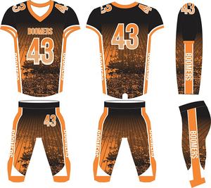 Good Quality OEM Service Best Supplier Custom Sublimation American <b>Football</b> Jersey Short Printed Anti-UV Team Uniform Soft - Product Image 2