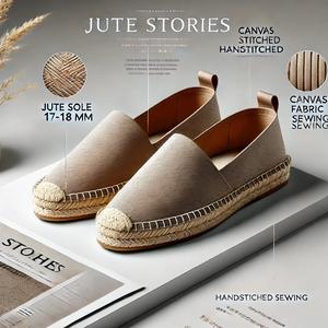 Custom Color Environmental Friendly <b>Espadrilles</b> <b>Canvas</b> Shoes From Bangladesh Stunning Design with Simple Style for Winter - Product Image 5