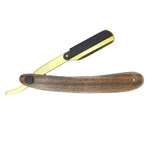 Afeitadora de garganta cortada, maquinilla de afeitar recta, maquinilla de afeitar recta de acero, afeitadora de seguridad alemana - Product Image 1