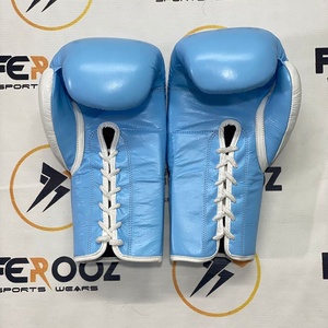ชุดอุปกรณ์ชกมวยสีน้ำเงินขาวแบบสั่งทำพิเศษสำหรับ OEM ประกอบด้วยนวมชกมวย ที่จับมือ หมวกป้องกันศีรษะ อุปกรณ์ป้องกันขาหนีบ สำหรับคิกบ็อกซิ่งและ MMA - Product Image 4