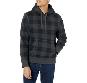 Pulls à capuche personnalisés pour hommes vêtements décontractés de haute qualité fabriqués au Pakistan pour l'hiver col à capuche à motif solide - Product Image 1