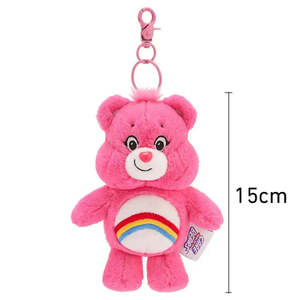 Bisounours Silicone Light Keychain Soft Portable Silicone <b>Bear</b> Pendant Keychain - Product Image 5