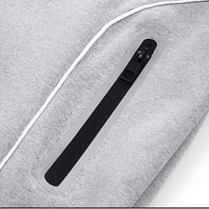 OEM personalizado de los hombres a prueba de viento Tech Fleece Jogging Suit Oversized Color Blocked Full Zip Hoodie Pants Set Sweatsuit Chándal - Product Image 5