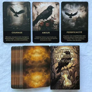 ไพ่ทาโรต์ฝรั่งเศส Raven's Intuition ผลิตภัณฑ์ที่สวยงามและใช้งานง่ายในหมวดหมู่ไพ่ทาโรต์ - Product Image 4