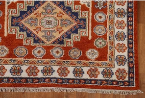 NOEUD RUG fait à la main noué de haute qualité laine Oushak nouveau moderne brodé travail doublure motif tapis pour salon, chambres à coucher - Product Image 5