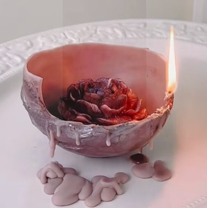 Nouveau produit 2025 : Bougie spirale rotative unique en <span class=keywords><strong>cire</strong></span> de soja en forme de <span class=keywords><strong>boule</strong></span> de neige avec bougie cachée pour les fêtes et Noël - Product Image 2