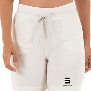 Shorts de Algodón 100% Transpirables de Secado Rápido de Alta Calidad para Mujer, Etiqueta Personalizada, Venta al por Mayor, Fabricación en Fábrica, Servicios ODM, Moda Actual - Product Image 4