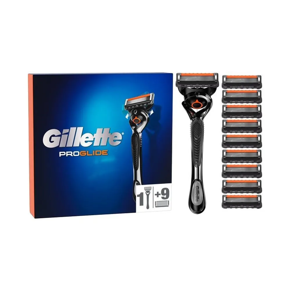 Orijinal Gillette Mach 3 güvenlik jilet tıraş bıçağı tıraş bıçakları çift kenarları sakal tıraş tıraş 1 jilet tutucu 1 bıçak
