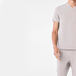 Batas de Enfermería de hospital para hombres de calidad superior, poliéster de punto fácil de usar en todos los colores y tamaños disponibles para venta al por mayor - Product Image 3