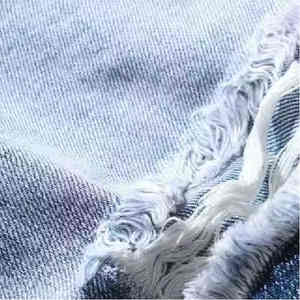 Pantalones cortos vaqueros clásicos de verano para hombre, de secado rápido y personalizados, estilo informal desgastado de poliéster 100% - Product Image 6