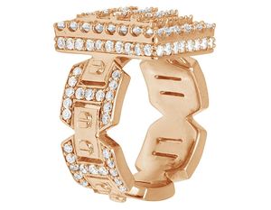 Anillo de Banda Ancha de Oro Blanco de 10K Personalizado con Diamantes Cultivados en Laboratorio, Diseño de Racimo de Baguette, Joyería para Hombre - Product Image 4