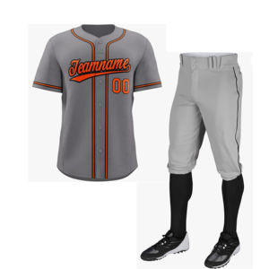 Uniforme de baseball original à impression par sublimation personnalisé pour les jeunes, les entraînements et les tenues d'équipe, ensembles d'uniformes de baseball, vente en gros - Product Image 4
