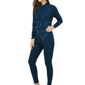 Service OEM 100% coton vêtements de sport d'hiver pour femmes logo personnalisé survêtements à capuche motif solide ensemble de Offre Spéciale à tricoter décontracté - Product Image 2