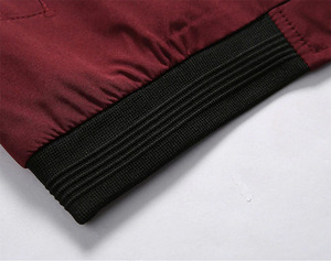 Offre Spéciale hommes Slim Fit toile col montant Bomber veste personnalisé Street Wear avec fermeture éclair en gros surdimensionné décontracté pour l'hiver - Product Image 6